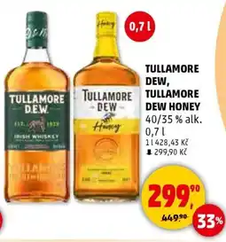 Penny Market Tullamore dew, tullamore dew honey nabídka