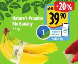 Albert Nature's Promise Bio Banány nabídka