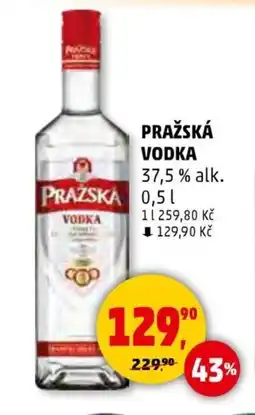 Penny Market Pražská vodka nabídka