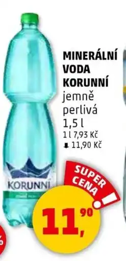 Penny Market Minerální voda korunni nabídka