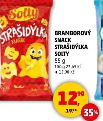 Penny Market Bramborový snack strašidýlka solty nabídka