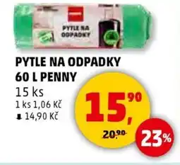 Penny Market Pytle na oopadky 60 l penny nabídka