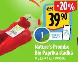 Albert Nature's Promise Blo Paprika sladká nabídka