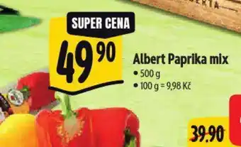 Albert Albert Paprika mix nabídka