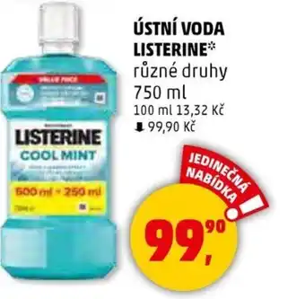 Penny Market Ústní voda listerine nabídka