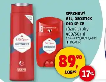 Penny Market Sprchový gel, deostick old spice nabídka