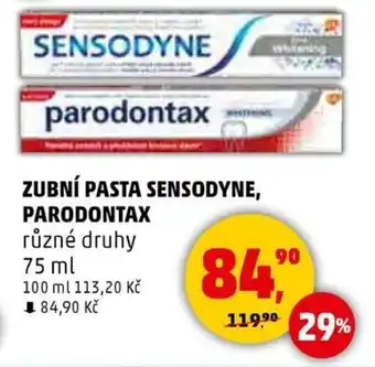 Penny Market Zubní pasta sensodyne, parodontax nabídka