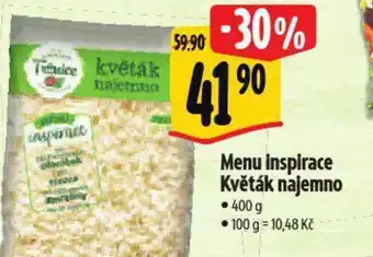 Albert Menu inspirace Květák najemno nabídka