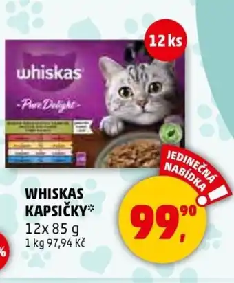 Penny Market Whiskas kapsičky nabídka