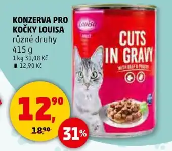 Penny Market Konzerva pro kočky louisa nabídka