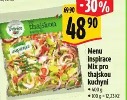 Albert Menu inspirace Mix pro thajskou kuchyni nabídka