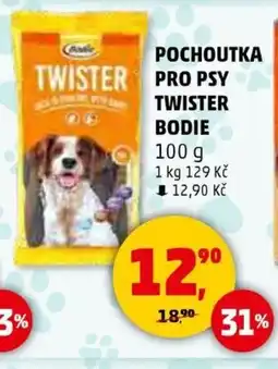 Penny Market Pochoutka pro psy twister bodie nabídka