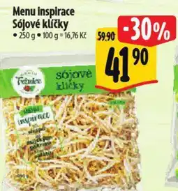 Albert Menu Inspirace Sójové klíčky nabídka