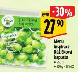 Albert Menu inspirace Růžičková kapusta nabídka