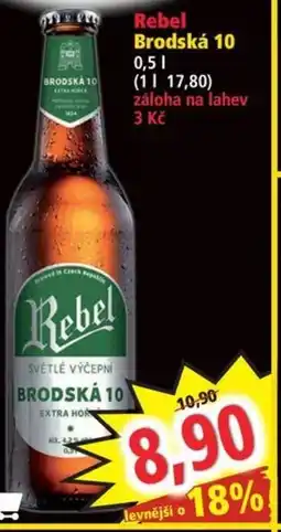 Norma REBEL Brodská 10 nabídka