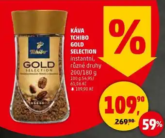 Penny Market Káva tchibo gold selection nabídka