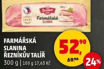 Penny Market Farmárská slanina řezníkův talíř nabídka