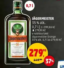 Penny Market Jägermeister nabídka