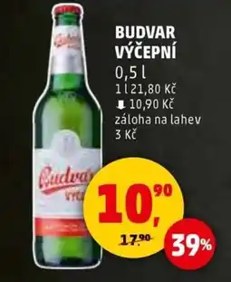 Penny Market Budvar výčepní nabídka