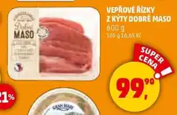 Penny Market Vepřové řízky z kýty dobré maso nabídka