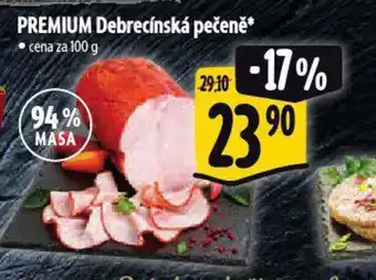 Albert PREMIUM Debrecínská pečeně nabídka