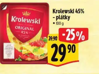 Albert Krolewski 45% - plátky nabídka