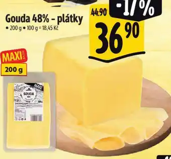 Albert Gouda 48% - plátky nabídka