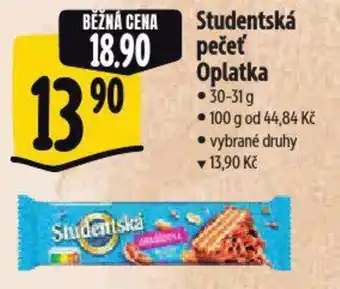 Albert Studentská pečet Oplatka nabídka