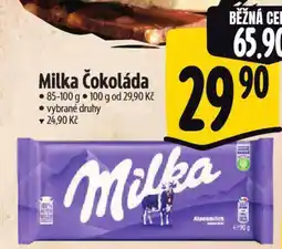 Albert Milka Čokoláda nabídka