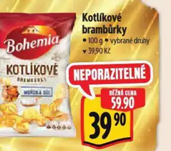 Albert Kotlíkové brambůrky nabídka