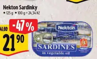 Albert Nekton Sardinky nabídka