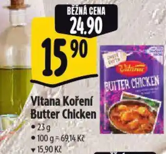 Albert Vitana Koření Butter Chicken nabídka