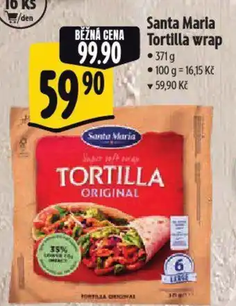 Albert Santa Maria Tortilla wrap nabídka