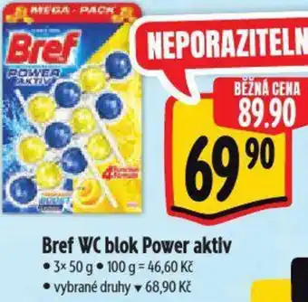 Albert Bref WC blok Power aktiv nabídka