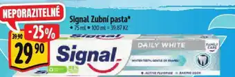 Albert Signal Zubní pasta nabídka