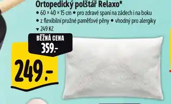 Albert Ortopedický polštář Relaxo nabídka