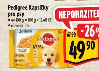 Albert Pedigree Kapsičky pro psy nabídka