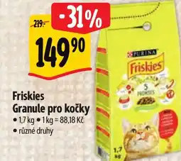 Albert Friskies Granule pro kočky nabídka