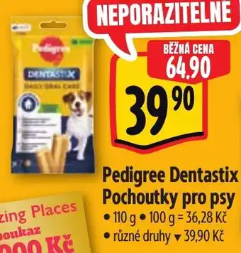 Albert Pedigree Dentastix Pochoutky pro psy nabídka