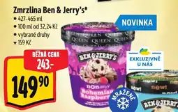 Albert Zmrzlina Ben & Jerry's nabídka