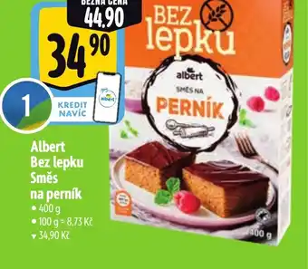 Albert Albert Bez lepku Směs na perník nabídka