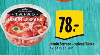 Albert Jamón Serrano - sušená šunka nabídka