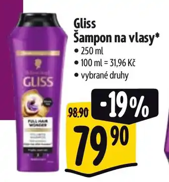 Albert Gliss Šampon na vlasy nabídka