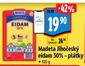 Albert Madeta Jihočeský eidam 30% - plátky nabídka