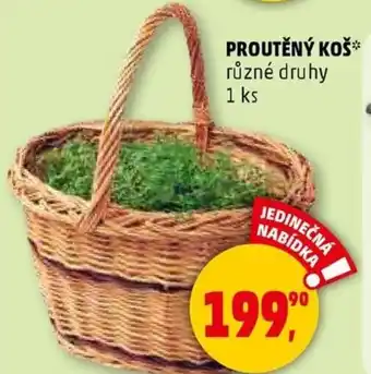 Penny Market Proutěný koš nabídka