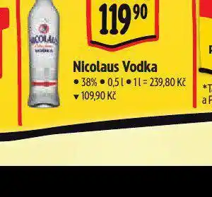 Albert Nicolaus vodka nabídka