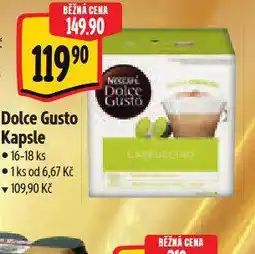 Albert Kávové kapsle dolce gusto nabídka