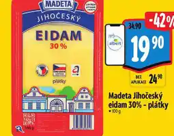 Albert Madeta jihočeský eidam 30% nabídka