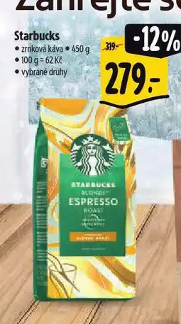 Albert Káva starbucks nabídka