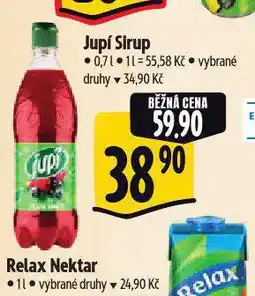 Albert Jupí sirup nabídka